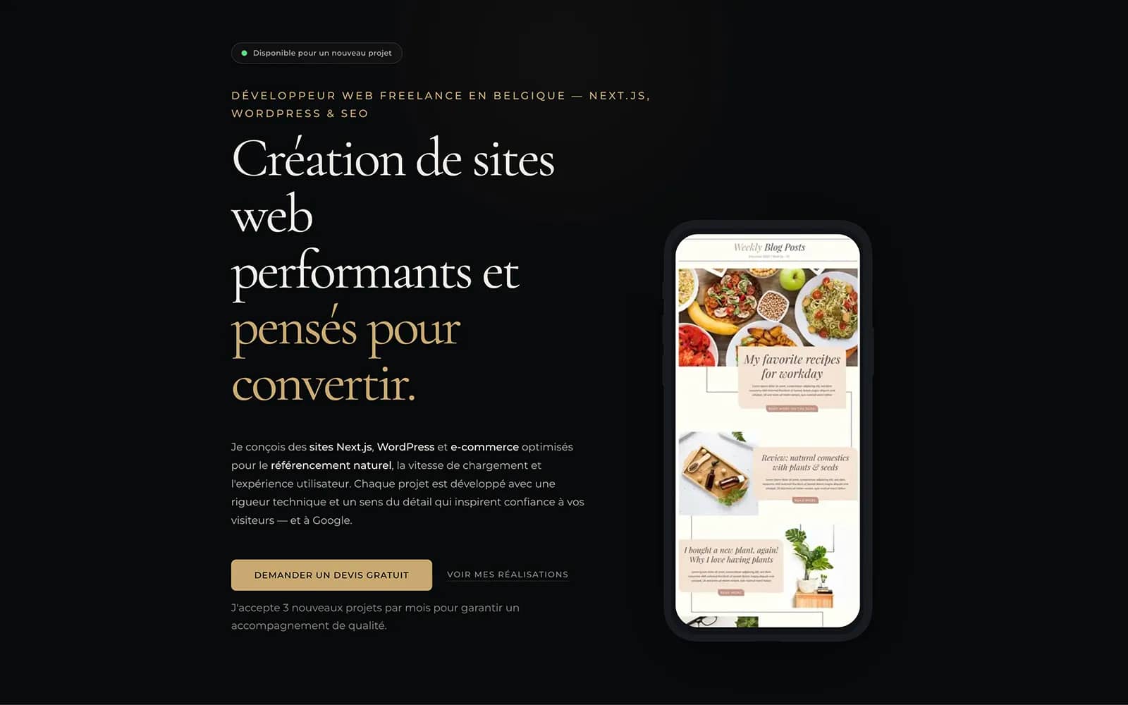 Capture d'écran du site White Wolf Web